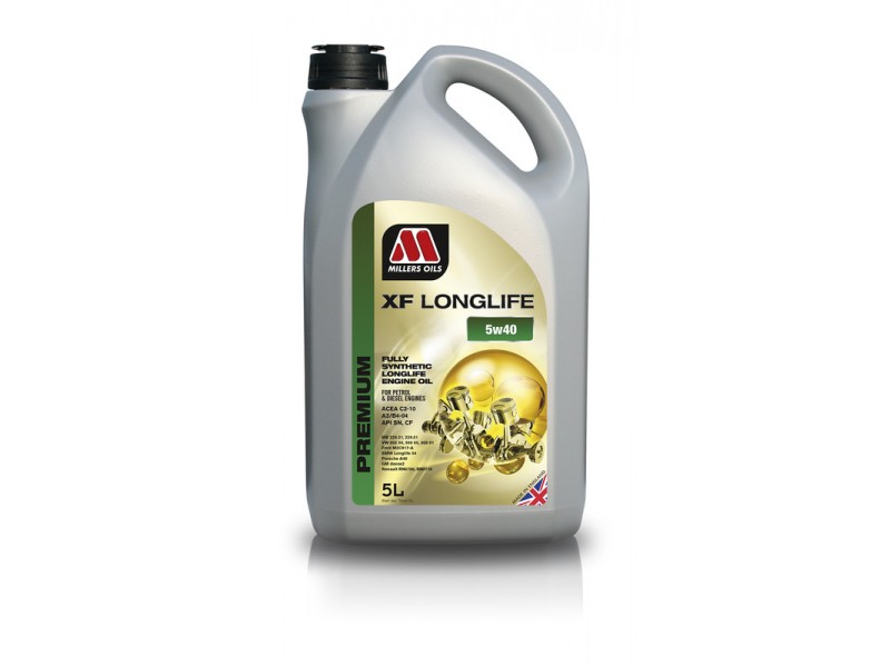 Millers Oils XF PREMIUM C3 5W-40 5 l + Engine Flush PRO-TEC